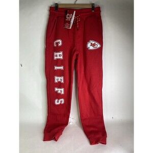 Kansas City Chiefs KC Ultra Game Day NFL Red Jogger Pants Sweatpants Mens Size S